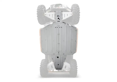 Undercarriage protection for off-road vehicle with Rival Powersports USA Skid Plate Alloy Pol