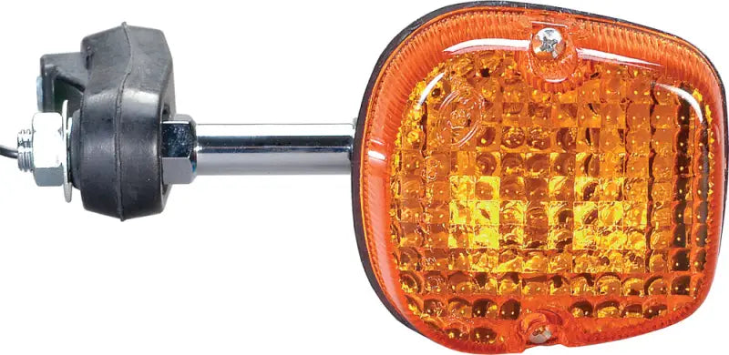 Amber turn signal assembly for K&S 25-1173 Rear Right motorcycle turn signal