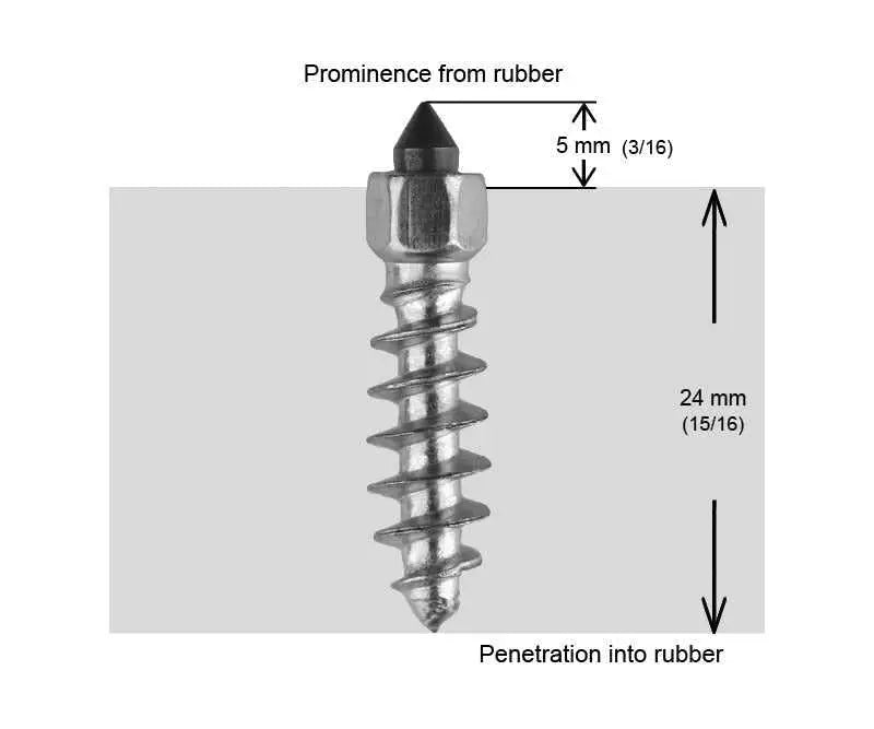 IGRIP 25mm Standard Screw Studs Qty 100