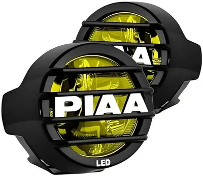 Pair of yellow LED off-road lights from Valeo Quad Series dual row quad series