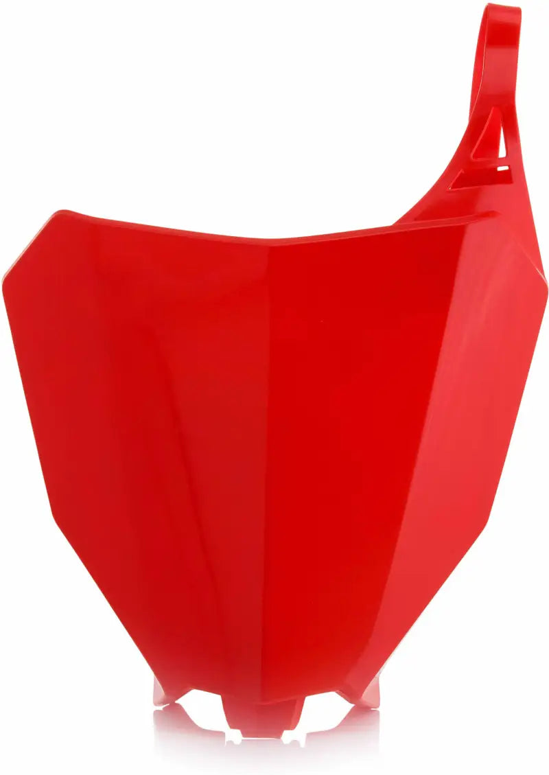 2630680227 Front Number Plate Red