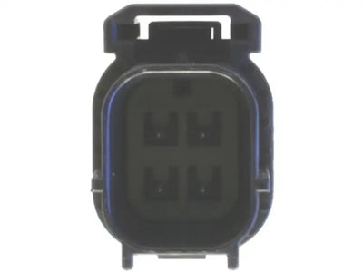 Black electrical connector with four pins for Honda Civic NGK spark plug replacement