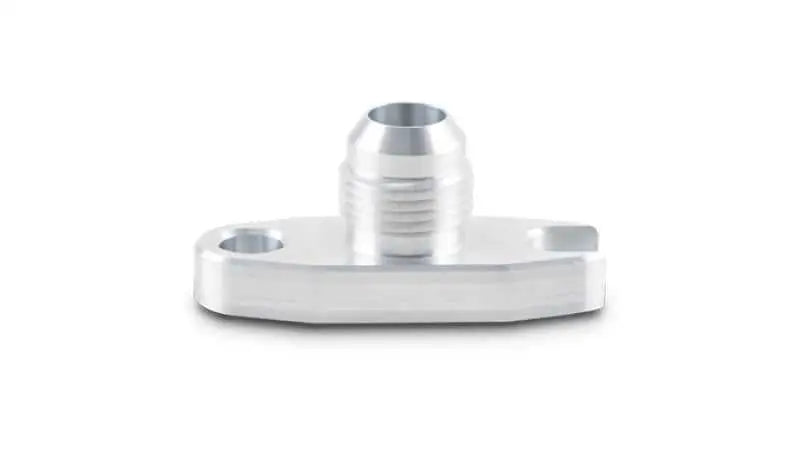 Vibrant 28491 Vibrant Aluminum Oil Drain Flange w/ integrated -10AN Fitting for T3/T4 and GT40-GT55 Turbos