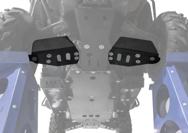 Black ATV skid plates for Rival Powersports USA Rear A Arm Guards from Powersports USA