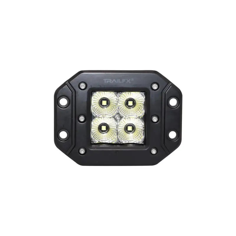 2X2CFFMPR Trailfx 2X2 Cube 4X5W-Flush Flood Pair - Driving/ Fog Light
