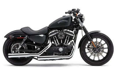 3" Rpt Slip Ons Chrome Sportster 14 22 - COBRA