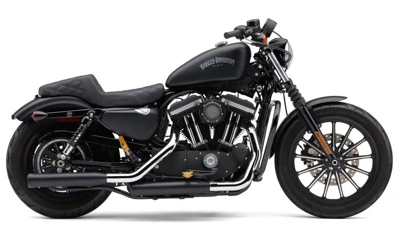 3" Nh Series Slip Ons Black Sportster 04 13 - COBRA
