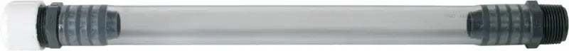 300-10000 Fire Power Filler Hose W/Screw Cap Clear 12’’ - Container Replacement parts