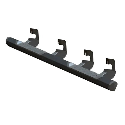 Black Maxway Octa Series nerf bar with textured step rail and 4 brackets