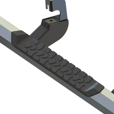 Black Maxway Octa Series nerf bar with rubber grip and silver frame
