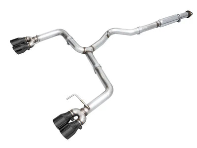 3020-43979 AWE Wrx Vb Track Exhaust system showcasing precision engineering and durable construction with a track-inspired design for enhanced performance.