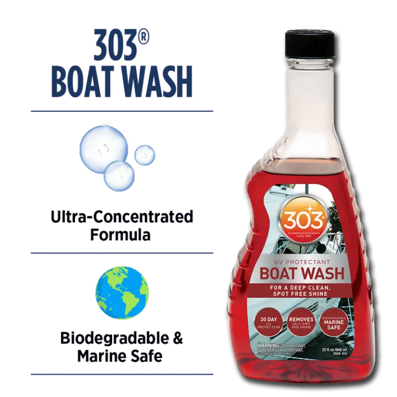 30586 303 Products Boat Wash 32 Oz - Car