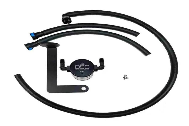 J&L 3080P-B J&L 10-15 Chevrolet Camaro LS3 6.2L Passenger Side Oil Separator 3.0 - Black Anodized
