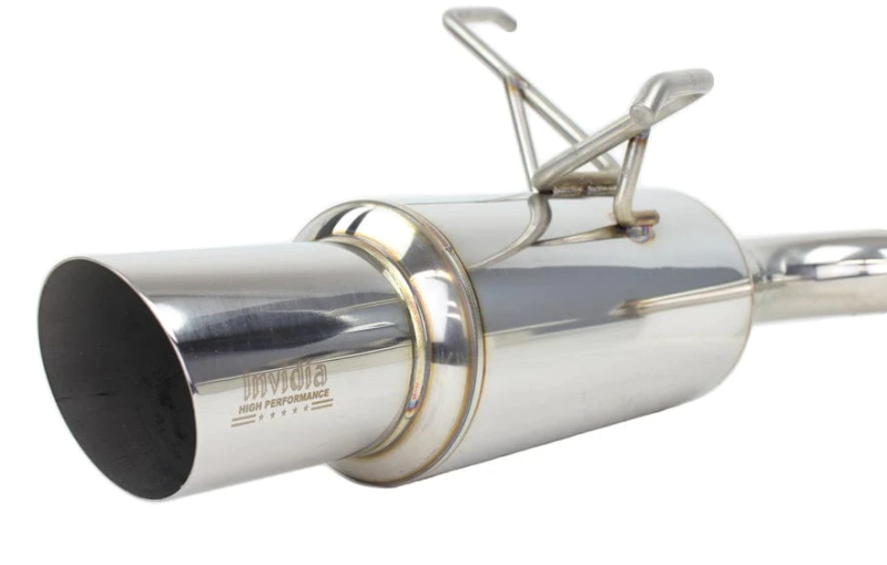 Invidia 2022+ Subaru WRX Single N1 Stainless Steel Tip Cat-Back Exhaust - HS22SW4GTP
