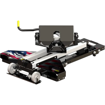 3200 Pullrite 14K ISR SuperGlide Hitch, designed for 14,000 lbs towing capacity, featuring integrated SuperGlide technology and ISR mounting system for secure and smooth towing experience on tight turns and uneven terrains. Perfect for RV, Automotive, Powersports, off-road, marine, exterior, truck accessories, interior, truck bed, RV parts, Towing & Hitches, Winches & Hitches, Wheel and Tire Accessories, Towing | Trailer | Axles | Brakes | Boat, AVADA - Best Sellers, Must Haves