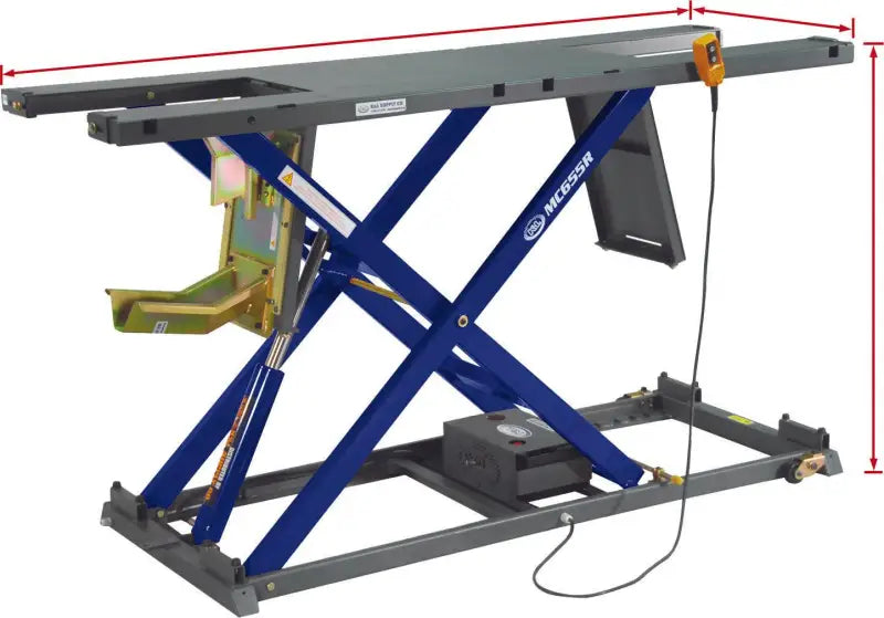 35-6568 K&L Mc655R Hydraulic Lift Blue - RV and Auto Parts