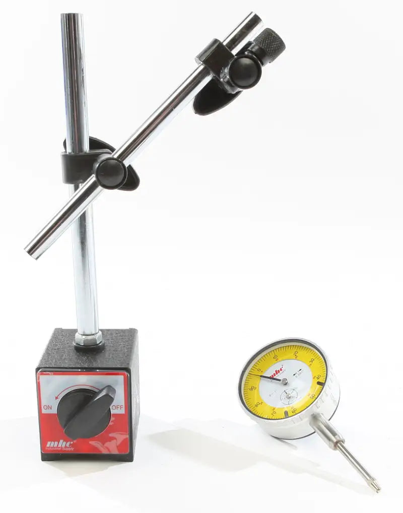 35-8421 K&L 3 In 1 Truing Stand Dial Indicator W/Magnet Mount - w/Magnet