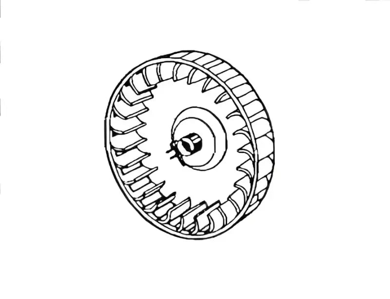 350184 Furnace Combustion Wheel