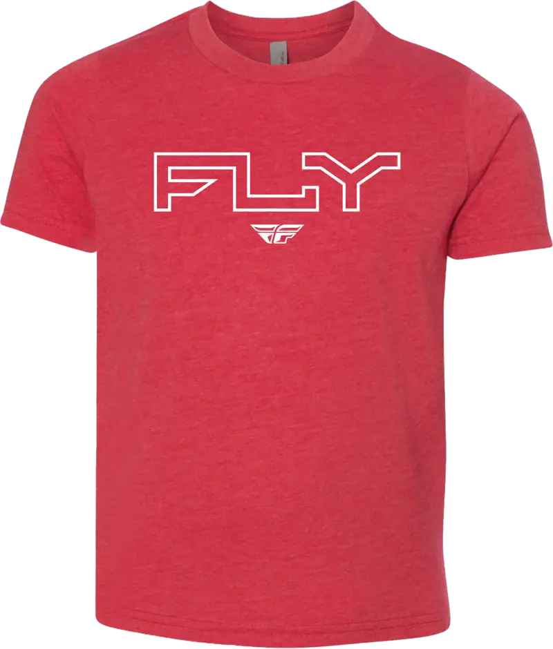 354-0309YL Youth Fly Edge Tee Red Yl - (Youth) (2024)
