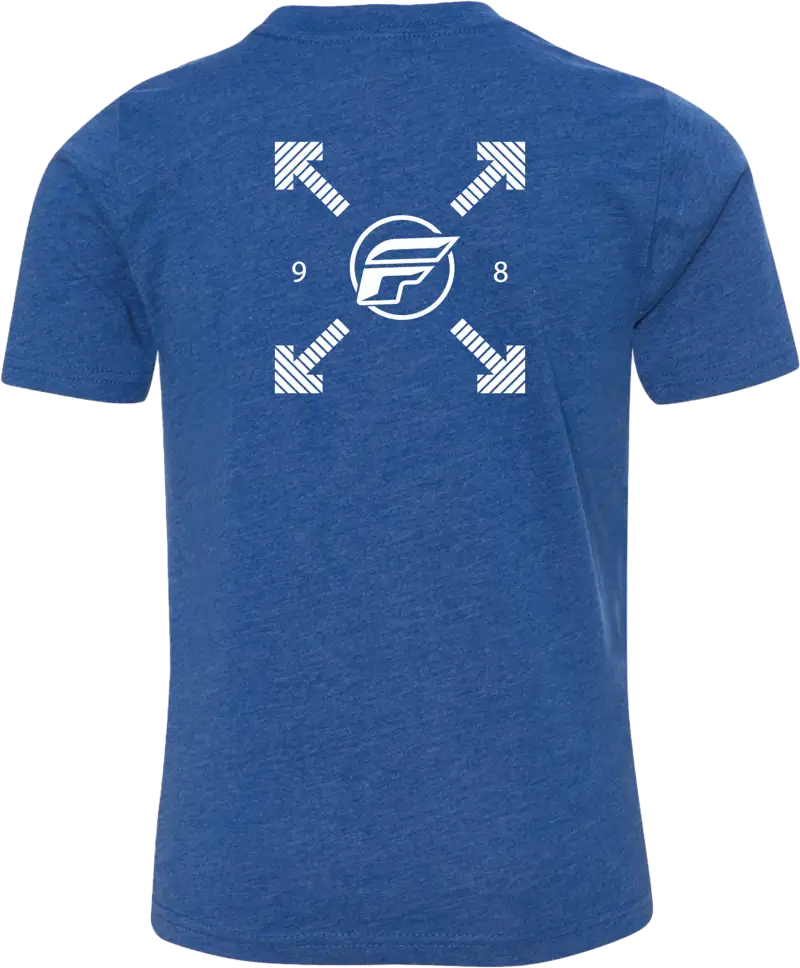 354-0324YS Youth Fly Lost Tee Royal Blue Ys - (Youth) (2024)