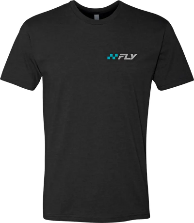 354-0326L Fly Victory Tee Black Lg - (2024)