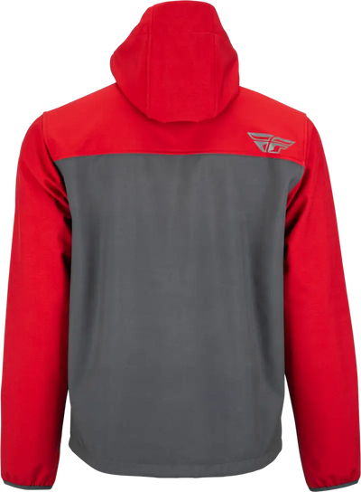 354-6384L Checkpoint Jacket Grey/Red Lg - RV and Auto Parts