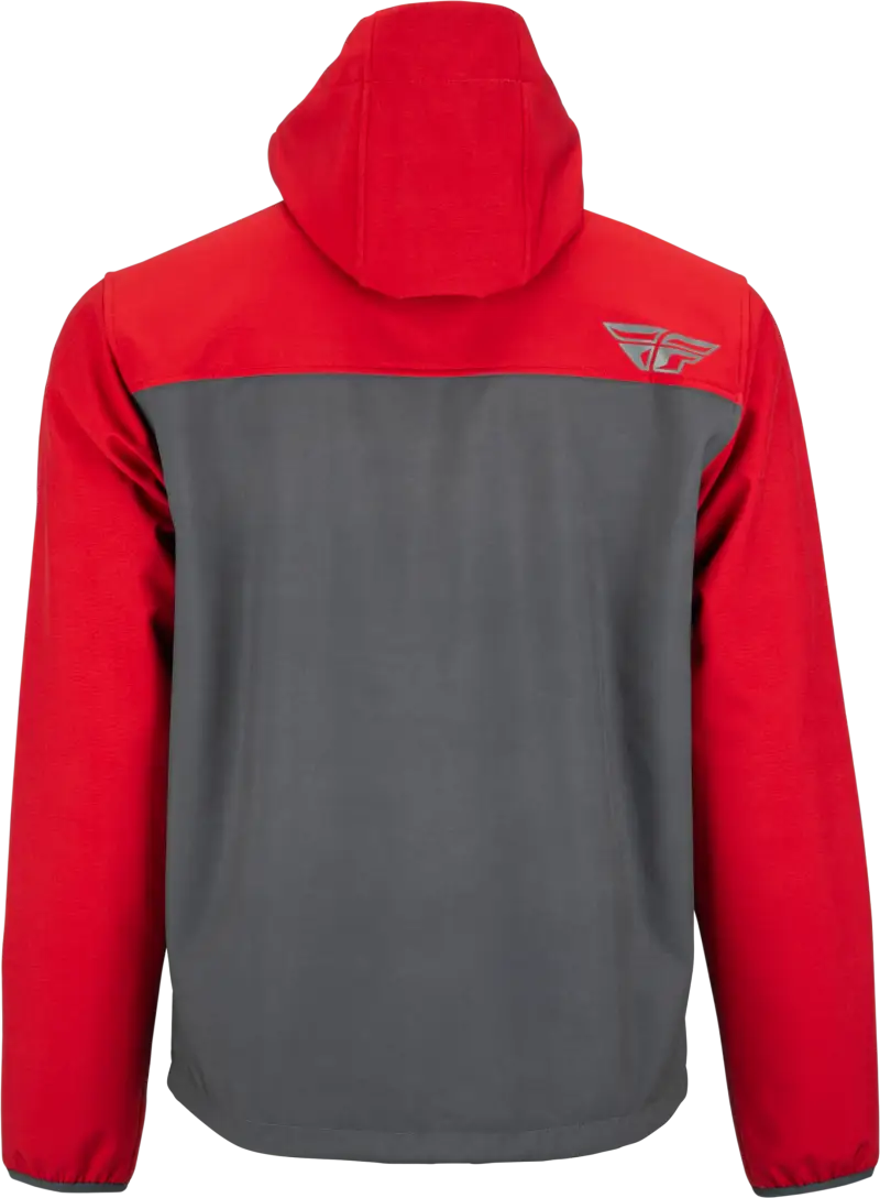 354-6384L Checkpoint Jacket Grey/Red Lg - RV and Auto Parts