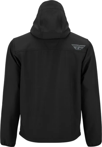 Black checkpoint jacket with cinch-cord adjustment 354-63852X Typhon/Black