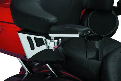 Kuryakyn Passenger Armrests 14-23 Touring Models Chrome for RV, Automotive, Powersports, off-road, marine, exterior, truck accessories, interior, truck bed, RV parts, AVADA - Best Sellers, Seats, Armrests