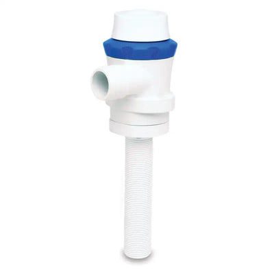 Shurflo 357-113-10 submersible pump with 12 Vdc power supply, 3/4'' port for secure connection, and 800 Gph capacity.