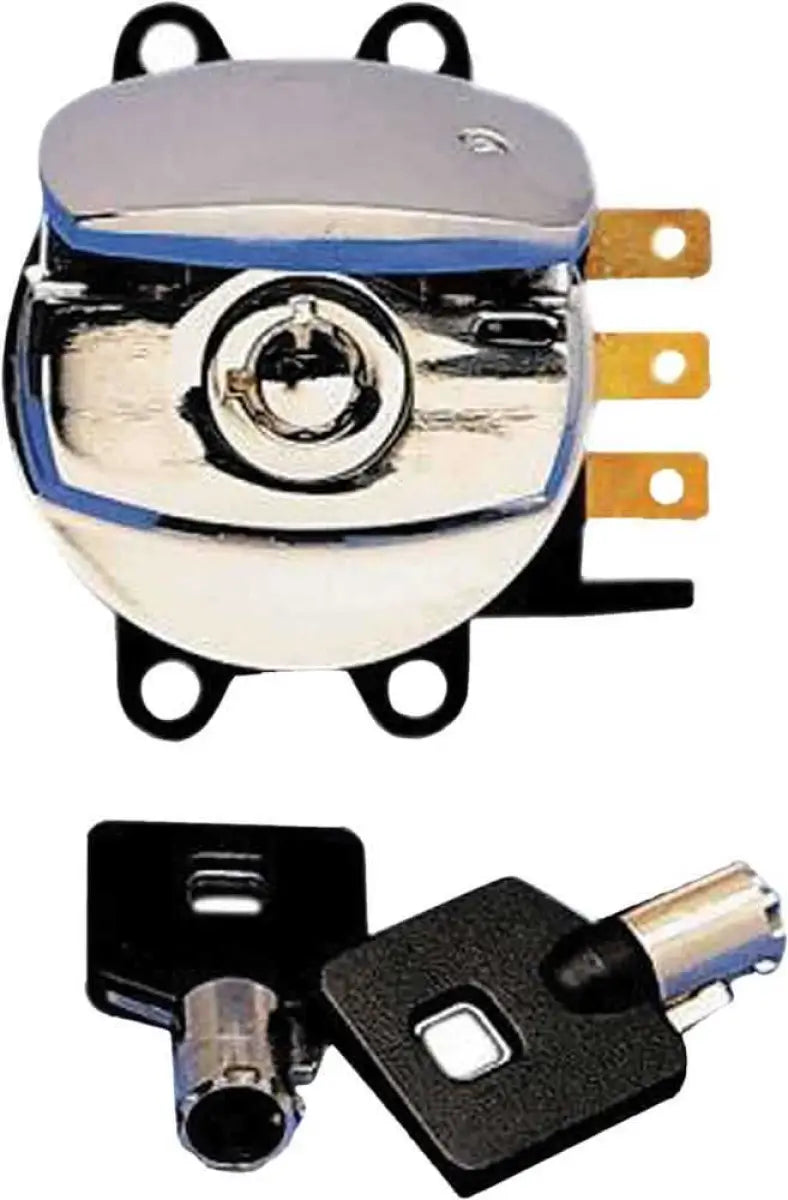 370095 Side Hinge Ignition Switch Chrome