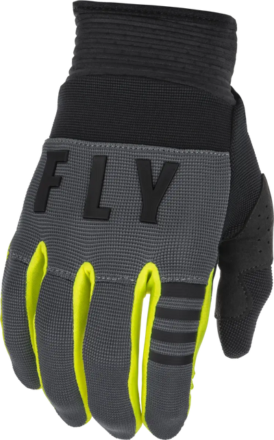 375-912M F 16 Gloves Grey/Black/Hi Vis Md - F-16