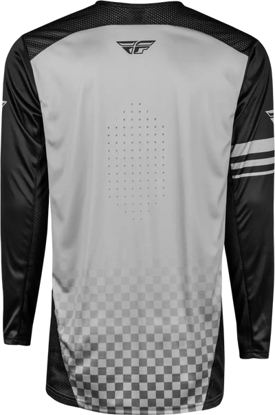 377-051L Rayce Bicycle Jersey Black/Grey Lg