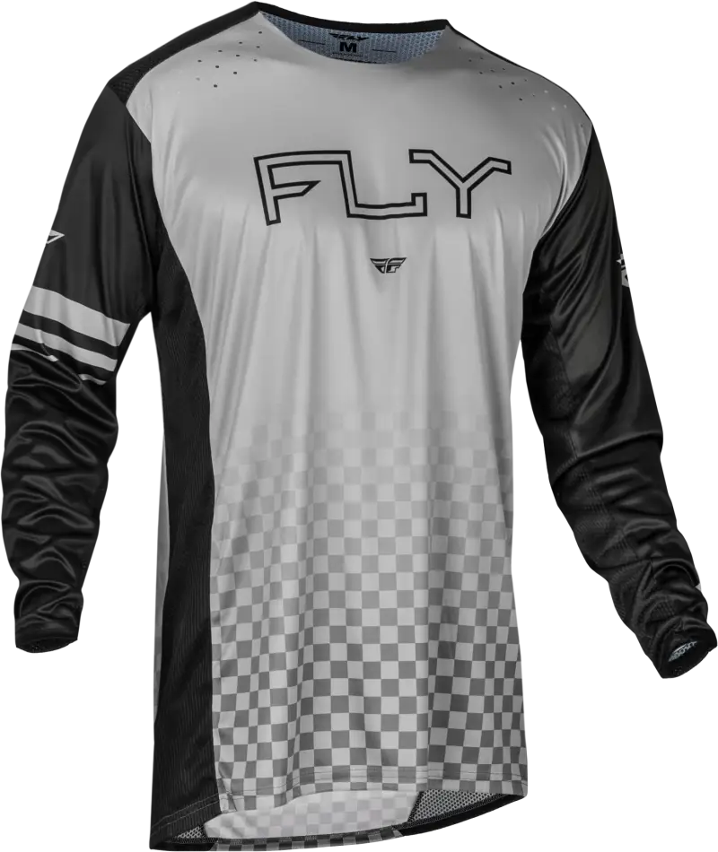 377-051YM Youth Rayce Bicycle Jersey Black/Grey Ym