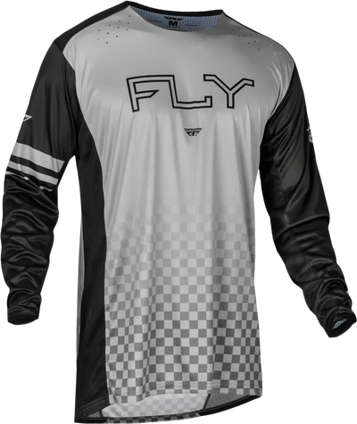 377-051YS Youth Rayce Bicycle Jersey Black/Grey Ys