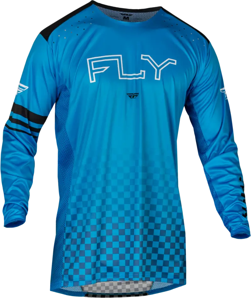377-052L Rayce Bicycle Jersey Blue Lg