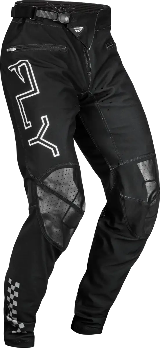 377-06018 Youth Rayce Bicycle Pants Black Sz 18