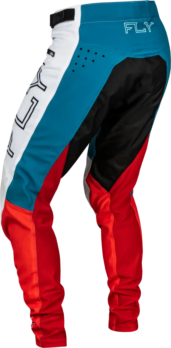 377-06424 Youth Rayce Bicycle Pants Red/White/Blue Sz 24