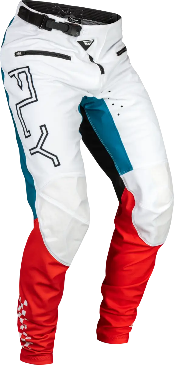 377-06428 Rayce Bicycle Pants Red/White/Blue Sz 28