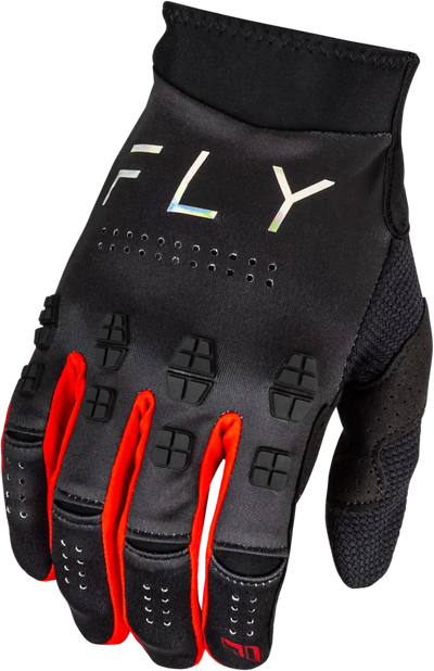 377-110YL Youth Evolution Dst Gloves Black/Red Yl - RV and Auto Parts