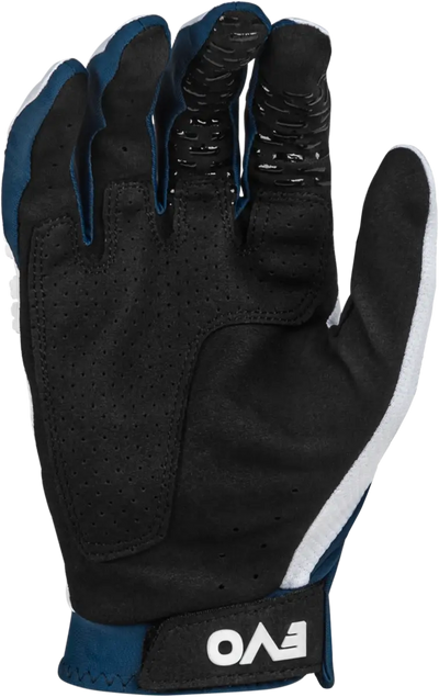377-112YL Youth Evolution Dst Gloves White/Navy Yl - RV and Auto Parts