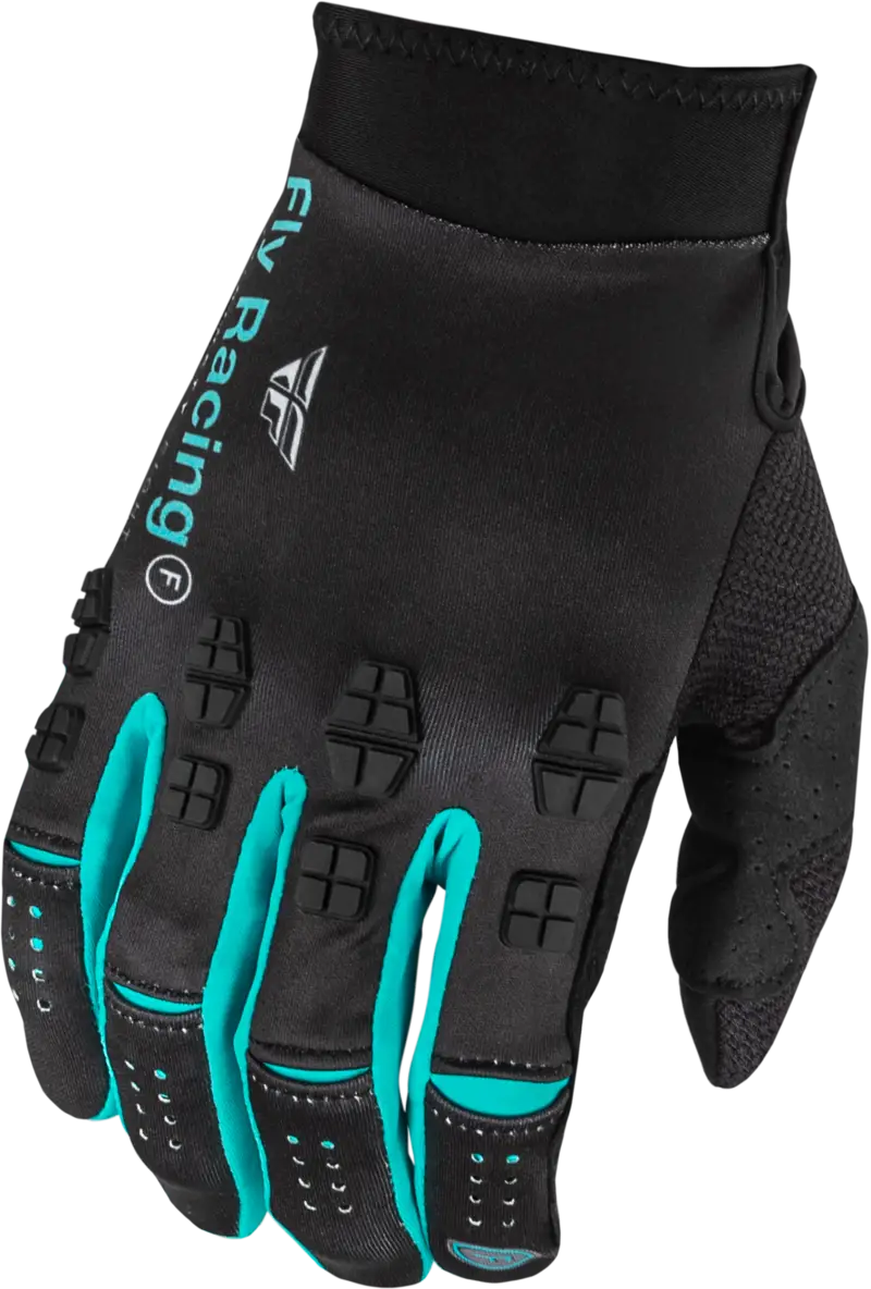 377-114XS Evolution Dst Se Strobe Gloves Black/Electric Blue Xs - RV and Auto Parts