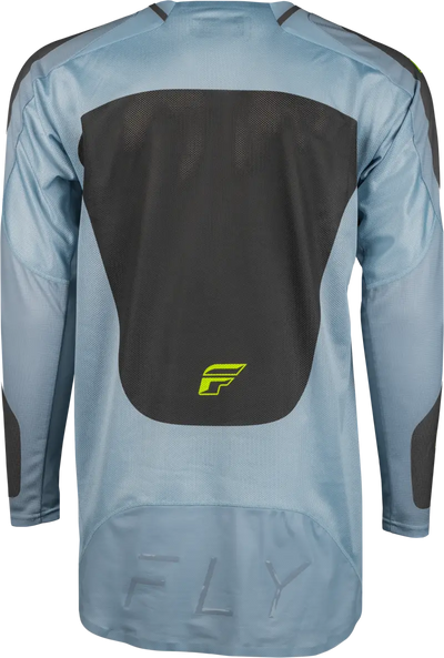 377-121M Evolution Dst Jersey Ice Grey/Char/Neon Green Md - RV and Auto Parts