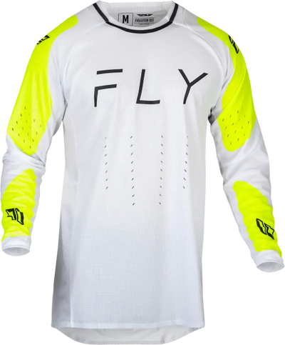 377-123L Evolution Dst Jersey White/Hi Vis Lg - RV and Auto Parts