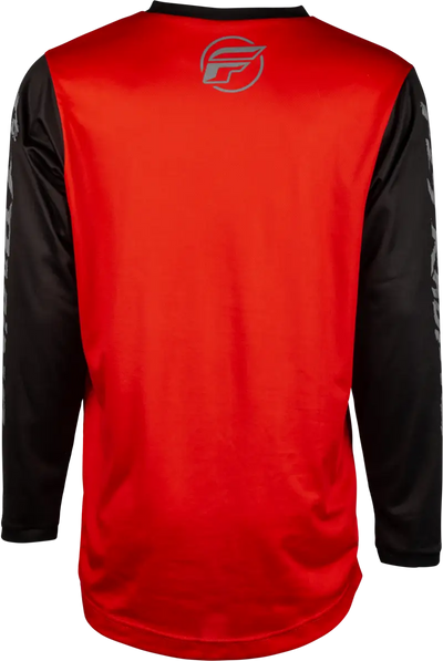 377-222YL Youth F 16 Jersey Red/Black/Grey Yl - F-16