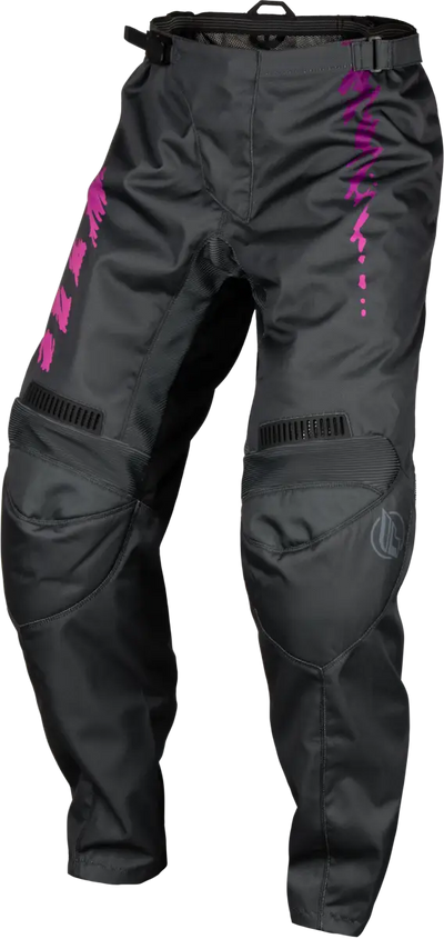 377-23024 Youth F 16 Pants Grey/Charcoal/Pink Sz 24 - RV and Auto Parts
