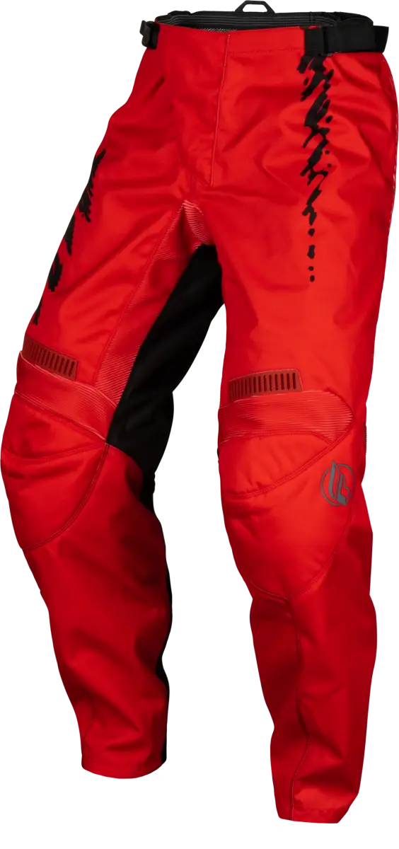 377-23226 Youth F 16 Pants Red/Black/Grey Sz 26 - F-16