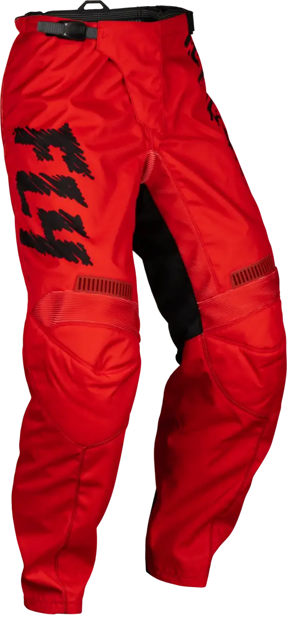 377-23226 Youth F 16 Pants Red/Black/Grey Sz 26 - F-16