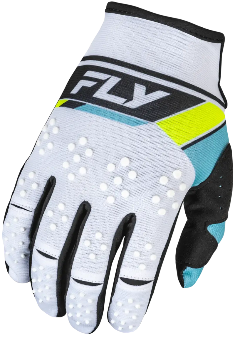 377-4132X Kinetic Prix Gloves White/Black/Hi Vis 2x