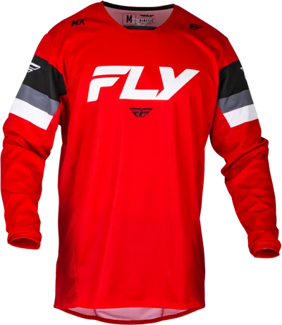 377-422YXL Youth Kinetic Prix Jersey Red/Grey/White Yxl - RV and Auto Parts
